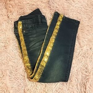 Girls Justice Jean's with Sequins